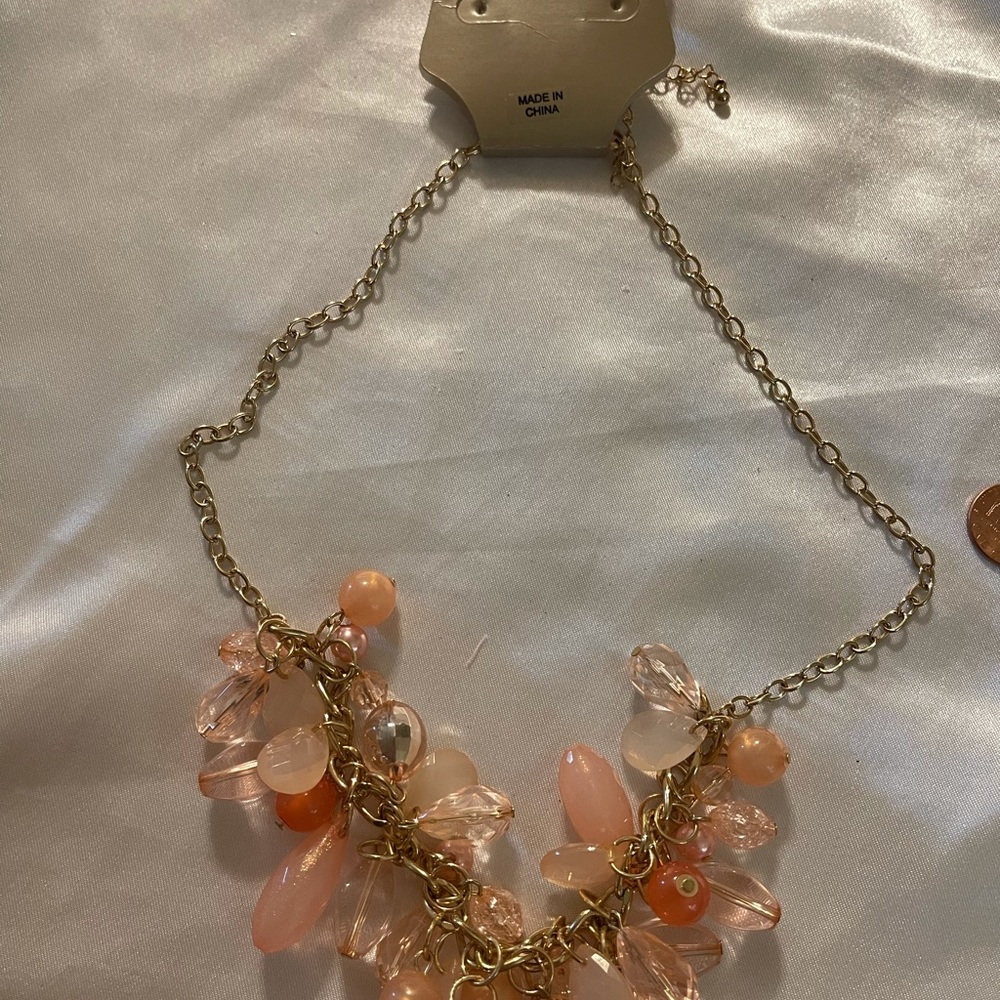 Beaded chunky style necklace